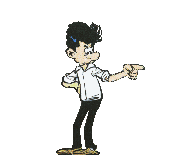 Gif animé Boule et Bill Pierre